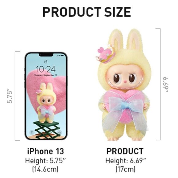 POP MART THE MONSTERS LABUBU Let’s Checkmate Series-Vinyl‎ Plush Hanging Card - Picture 9 of 9